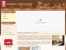 Tablet Screenshot of hotelamritsarsukhman.com